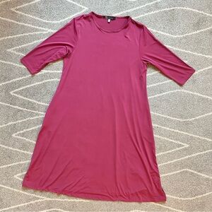 Esteez Rose Pink Modest Tshirt Dress